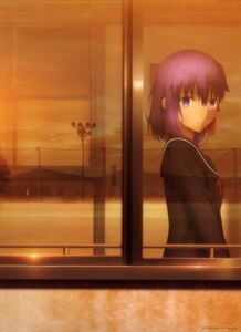 劇場版 Fate／stay night[Heaven’s Feel] II.lost butterfly　#1.遠い夕暮れ　来場者特典　A4クリアファイル　中古　『擦り傷、爪痕あり』