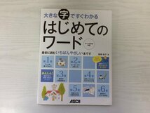 [GY2095] 大きな字ですぐわかる はじめてのワード ワード2010対応 尾崎裕子 2011年5月23日 初版発行 アスキー・メディアワークス_画像1