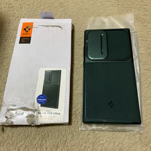 605t0526☆ Spigen Optik Armor SP682ケース (2024) 用に設計 - アビスグリーン