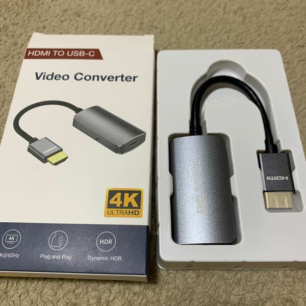 605t1830☆ 安心の日本企業 適格請求書発行可 HDMI to USB-C Type-C変換アダプタ type-c 変換 タイプc アダプター ケーブル 変換アダプタ 