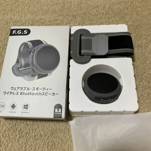 605t2127☆ F.G.S スピーカー Bluetooth【ウェアラブル・60g軽量ミニ】 ワイヤレス IPX-6防水