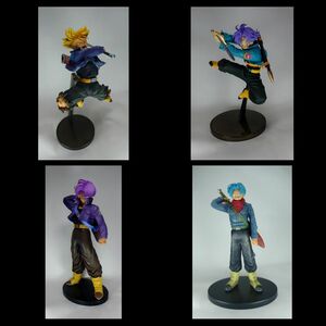 ドラゴンボール　トランクス　BWFC 優勝作品、レジェンズ コラボ、天下一武道会4優勝作品、DXF　フィギュア　開封品4点セット