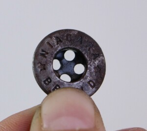 送料無料 / ビンテージ niagara brand ボタン ヴィンテージ カバーオール用 ワークウェア チェンジボタン 16.8mm