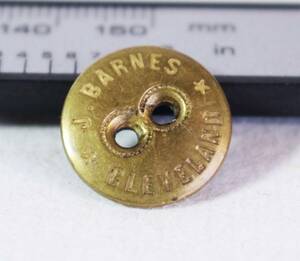 送料無料 / ビンテージ j.barnes cleveland ボタン ヴィンテージ カバーオール用 ワークウェア チェンジボタン 15.9mm