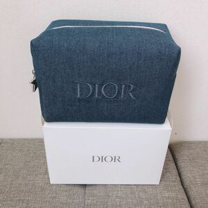 Dior ディオール　ノベルティ　デニムポーチ