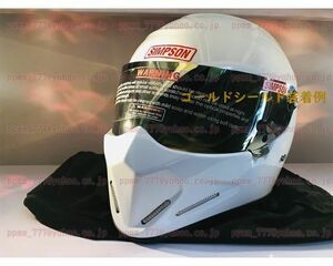 激安★新品★日本未発売シンプソン風ダイヤモンドバックATV-4ガラス繊維フルフェイスオンロードCRGヘルメット☆♪L白