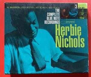 【3CD】Herbie Nichols「The Complete Blue Note Recordings」ハービー・ニコルス 輸入盤 盤面良好 [12170342]