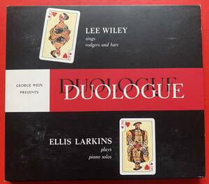 【CD】リー・ワイリー / エリス・ラーキンス「DUOLOGUE」LEE WILEY / ELLIS LARKINS 国内盤 盤面良好 [03130452]