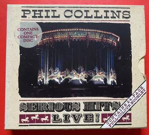 【CD】PHIL COLLINS「SERIOUS HITS...LIVE!」フィル・コリンズ 輸入盤 スリーブケース入り [05170100]