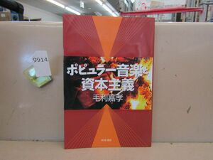 9914　ポピュラー音楽と資本主義 毛利嘉孝 2007年 せりか書房 初版