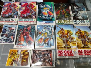 MSV Perfect Gundam,f lure ma- Gundam, Johnny laiten The k,simatsunaga The k, The k Canon, prototype other old kit 