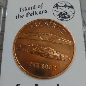 Alcatraz Island of Pelicansサンフランシスコ記念コイン