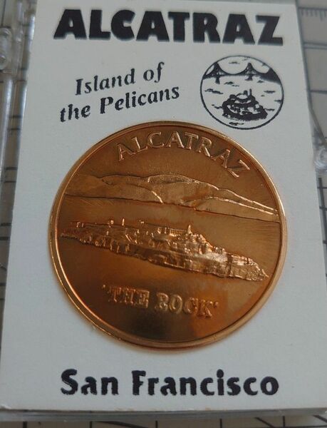 Alcatraz Island of Pelicansサンフランシスコ記念コイン