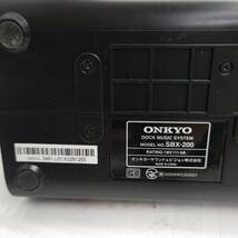 送料無料h59630 オンキョー ONKYO SBX-200 オーディオスピーカー Bluetooth 良品_画像5
