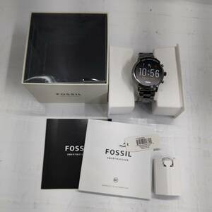  бесплатная доставка h59503 смарт-часы наручные часы FOSSIL Fossil DW10F1 мужской прекрасный товар хорошая вещь не использовался 