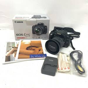 送料無料h57920 Canon キャノン EOS kiss Digital N フィルムカメラ レンズ EF-S 18-55㎜ 写真 カメラ 箱付き