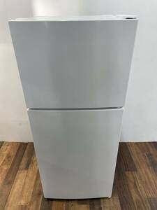 送料無料h59597 maxzen 2ドア冷蔵庫 JR118ML01WH 2021年製 118L 29kg 家電 冷蔵 冷凍