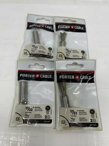 送料無料h55773 PORTER CABLE ルータービット7° 17/32インチ 13.5mm 43776PC 4200 4個セット 未使用