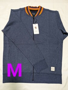 【新品格安SALE】Paul Smith ポールスミス ジップアップトレーナー　ブルー　 Mサイズ！