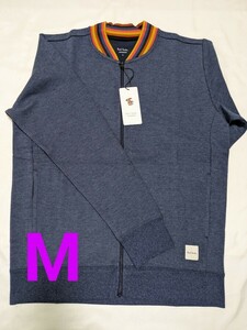[ новый товар дешевый SALE]Paul Smith Paul Smith Zip выше футболка голубой M размер 
