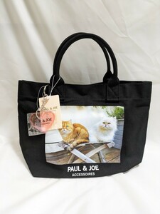 【新品SALE】PAUL&JOE ポールアンドジョー ミニトート（ブラック）