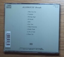 アレルギー　Allergy /El Dorado CD_画像2