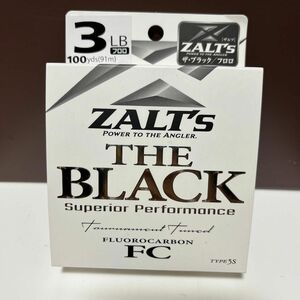 ZALT’s THE BLACK フロロカーボン3lb 100yds