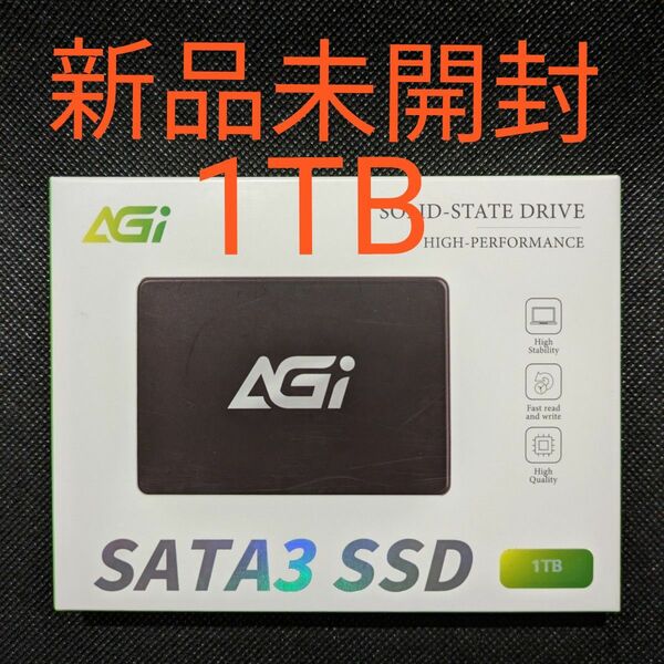 AGi SSD 1TB 1000GB AGI1K0GIMAI238新品未開封