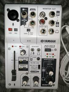 [ used ]YAMAHA AG03 audio interface 