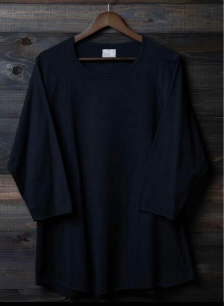 PABLO VINCI Raglan T-shirt ラグランTシャツ　パブロヴィンチ　kinema キネマ　ブラックT 黒T