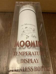 ムーミン MOOMIN ステンレスボトル Stainless Bottle 温度センサー 容量500ml プライズ 水筒 新品 未開封 同梱可-ブルー-プリントミスあり