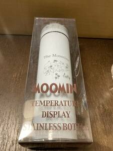 ムーミン MOOMIN ステンレスボトル Stainless Bottle 温度センサー 容量500ml プライズ 水筒 新品 未開封 同梱可-ブルー-３