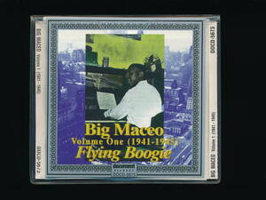 ☆BIG MACEO☆VOLUME 1 (1941-1945) : FLYING BOOGIE☆2003年☆DOCUMENT RECORDS DOCD-5673☆