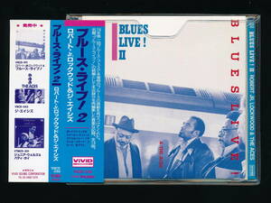 ☆ROBERT JR. LOCKWOOD & THE ACES☆BLUES LIVE! II☆初期日本盤・帯付☆VIVID SOUND VSCD-033☆