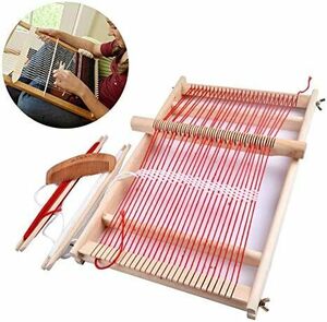 卓上手織機 編み機 はたおりき 手織り機 卓上織り機 糸付き 扱いやすい 簡単