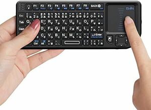 日本語配列72キー Wireless mini タッチパッド搭載 keyboard 無線 マウス一体型 2.4GHz ミニ USB