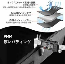 アコースティックギターケース 9mmスポンジ ギターケース アコースティックギター ギグバッグ 軽量 ソフト ケース_画像2