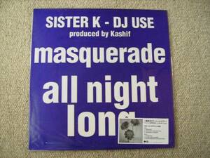 【出ました！新品】 Sister k / Masquerade + All Night Long