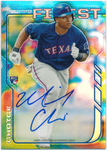 ☆ Michale Choice MLB 2014 Topps Finest RC Rookie Refractor Auto 直筆サイン ルーキーリフラクターオート マイケル・チョイス