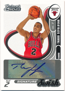 Thabo Sefolosha 2006-07 Topps Trademark Moves RC Rookie Signature Swish Auto 149枚限定 ルーキー 直筆サイン ターボ・セフォロシャ