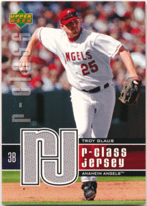 ☆ Troy Glaus MLB 2004 Upper Deck UD R-Class Jersey ジャージカード トロイ・グラウス