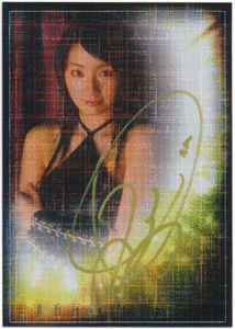 Imagio Collection 眞鍋かをり 直筆サインカード 50枚限定 Autograph Card Au-02