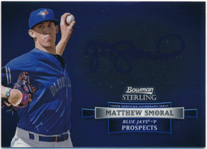 ☆ Matthew Smoral MLB 2012 Bowman Sterling Prospect Signature Auto 直筆サイン プロスペクトオート マシュー・スモーラル