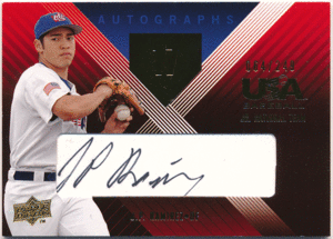 ☆ J.P.Ramirez MLB 2008 Upper Deck UD USA Baseball National Team Box Set Signature Auto 249枚限定 直筆サイン オート ラミレス
