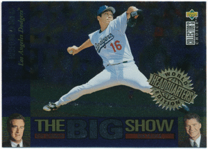 野茂英雄 MLB 1997 Upper Deck UD Collector's Choice Headquarters World Edition The Big Show Hideo Nomo