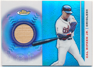 ☆ Cal Ripken Jr. MLB 2003 Topps Pristine Refractor Game Used Bat リフラクターバットカード カル・リプケン・ジュニア