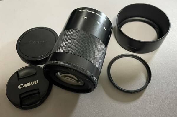 送料無料 Canon キャノン EF-M 55-200mm F4.5-6.3 IS STM 中古美品