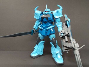 Art hand Auction HGUC 1/144 Gouf Producto terminado pintado personalizado ensamblado Bandai 08th MS Team, personaje, Gundam, Producto terminado