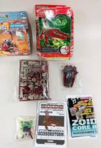 Y★ TOMY トミー ZOIDS ゾイド プラモデル まとめて 4個 サイカーチス ガイザック シザーストーム アサルトガトリングユニット_画像5