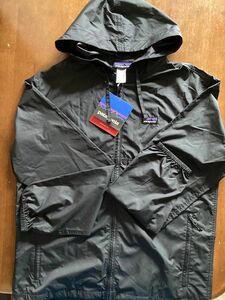 新品未使用 パタゴニア patagonia ウィンドブレーカー　黒　ブラック　メンズ　S MEN’S